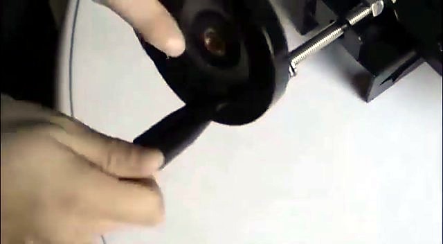 Hand-wheel on tension leadscrew (SKU ask)