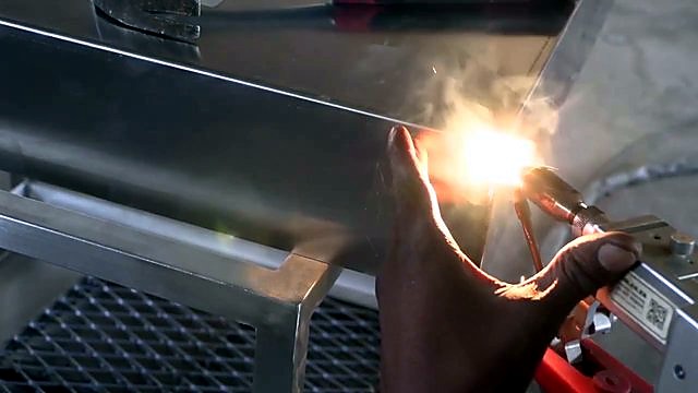 Handheld torch welding stainless with bright spark (SKU ask)