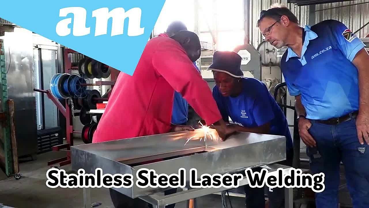 YouTube thumb — 2000W Dedicated AccuWeld SS weld (SKU ask)