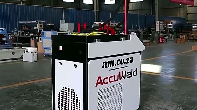 CLEAR am.co.za AccuWeld white/black cabinet branding (SKU ask)