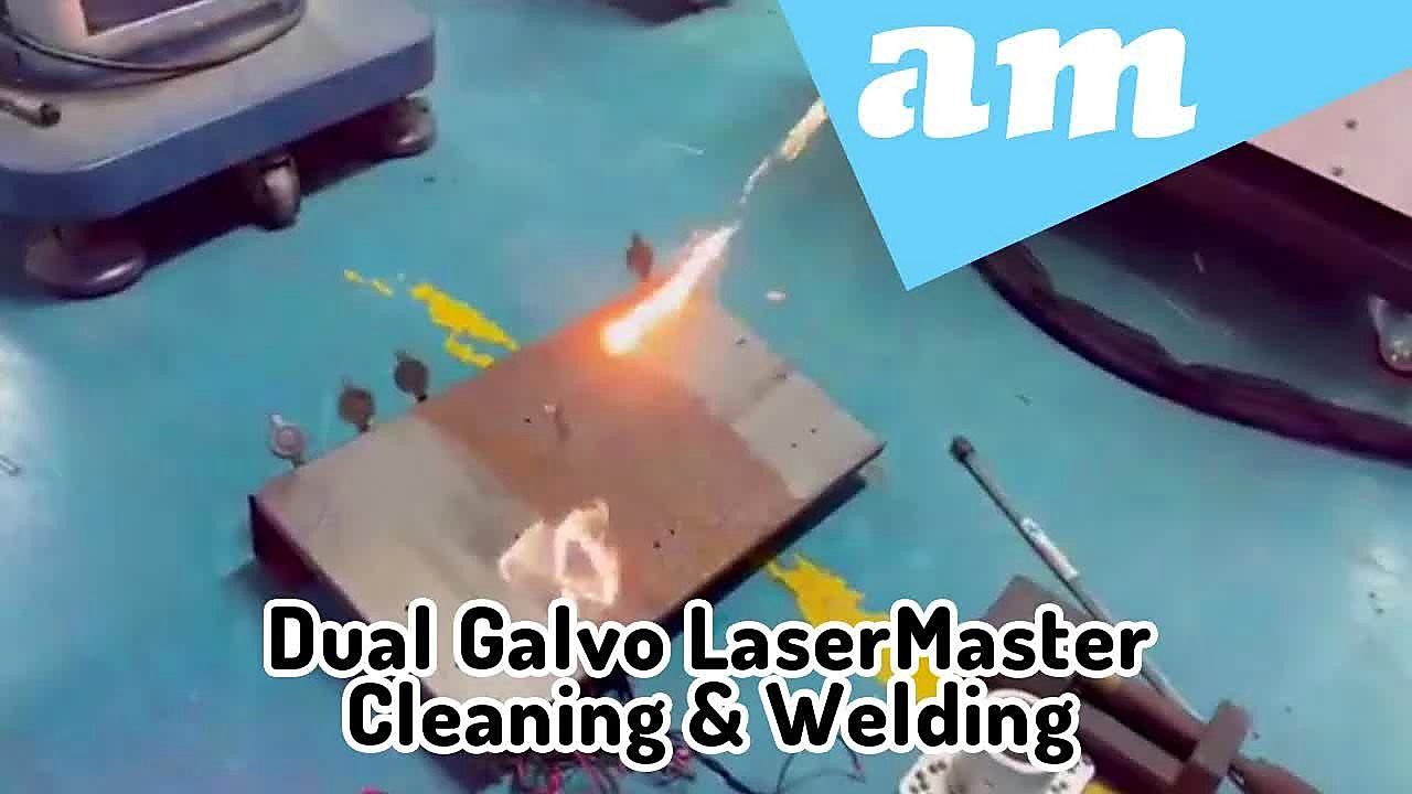 YouTube thumb — LaserMaster clean+weld combo (SKU ask)
