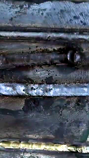 Parallel finished weld beads close (SKU ask)