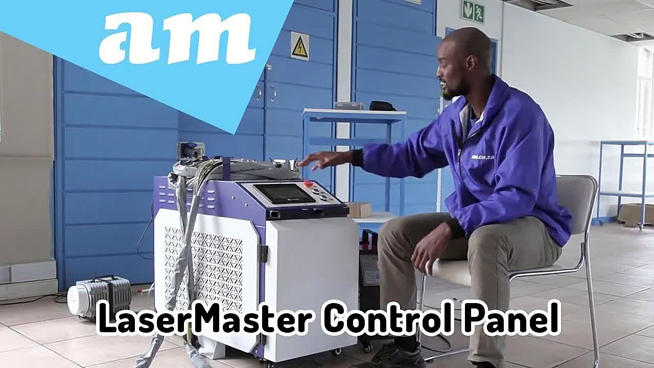 YouTube thumb — LaserMaster AccuWeld/RustOff control panel (SKU ask)