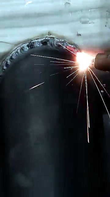 Dedicated torch welding tube joint sparks (SKU ask)