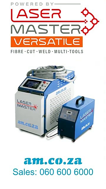 POWERED BY LASERMASTER VERSATILE end-card — graphic observe-only (wattage open)
