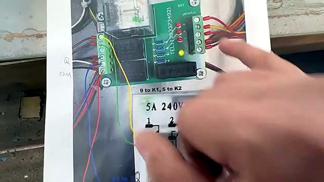 Green PCB + 5A 240V terminal block wiring (SKU ask)