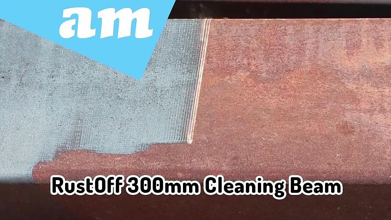 YouTube thumb — RustOff 300mm cleaning beam (SKU ask)