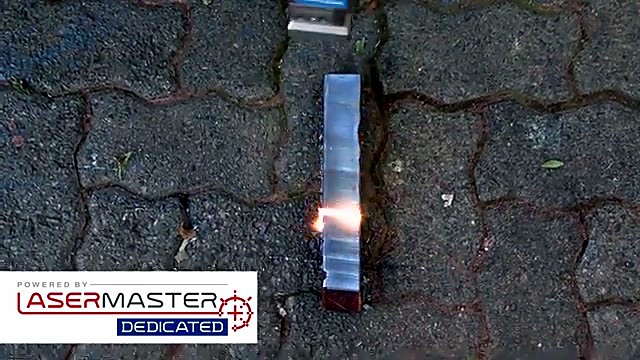 POWERED BY LASERMASTER DEDICATED cleaning process banner (wattage open)