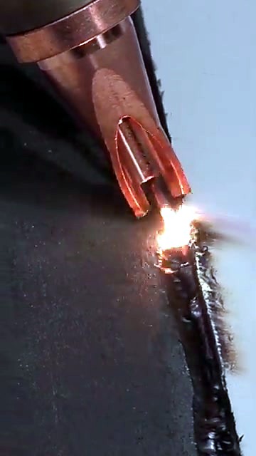 Close handheld cleaning torch bright process light (SKU ask)
