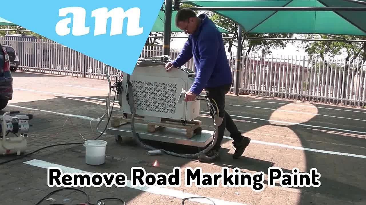 YouTube thumb — RustOff road-marking paint clean (SKU ask)