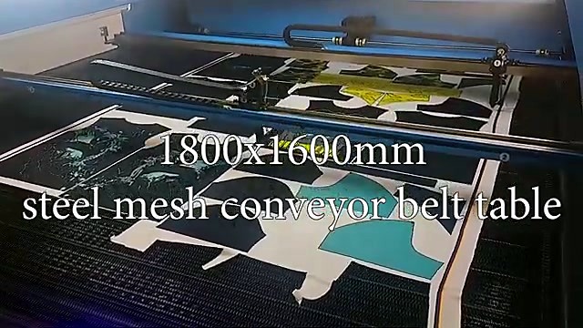 1800x1600mm steel mesh conveyor fabric cut CLEAR (SKU ask)