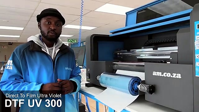 CLEAR DTF UV 300 machine densify (SKU ask)