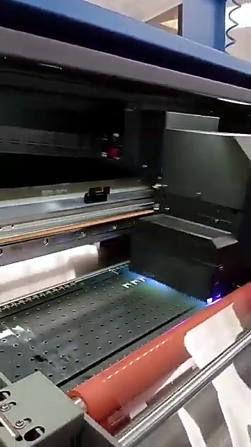 Printed stickers on UV-DTF film