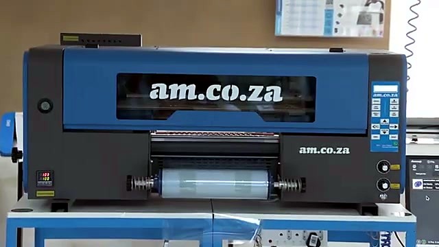 Front am.co.za UV-DTF body with film exit rollers (SKU ask)