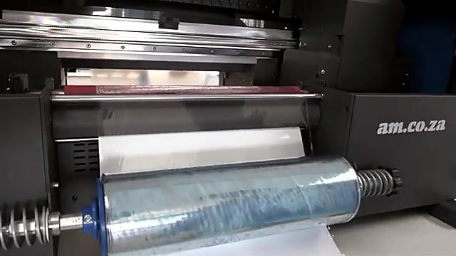 am.co.za UV-DTF chassis + film roll spindle under throat (SKU ask)