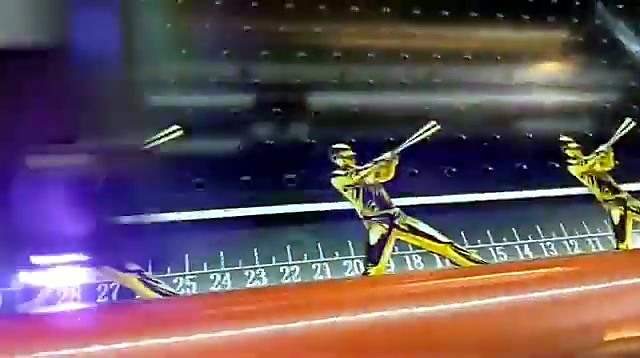 Metric bed ruler + gold label row + UV (SKU ask)