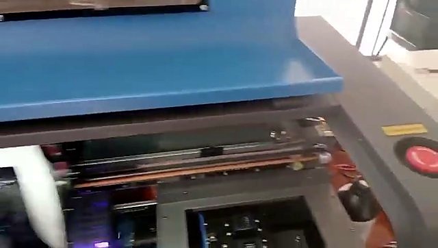 F-UVDTF-class blue hood + red e-stop + UV carriage (SKU ask)