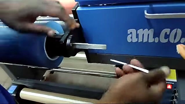 am.co.za blue chassis + blue roll on square shaft (SKU ask)