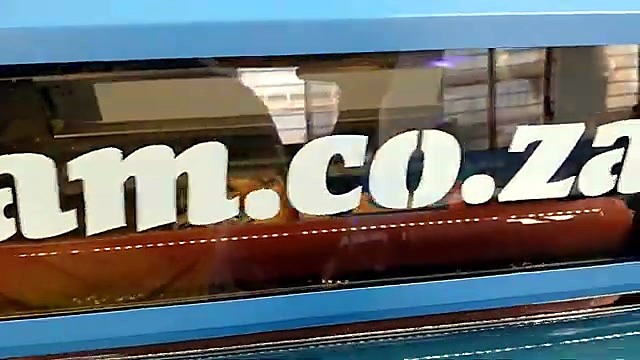 am.co.za front panel lettering on UV-DTF body (SKU ask)