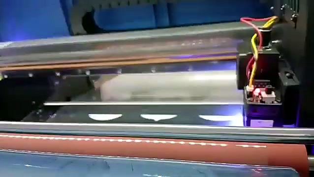 A3 UV-DTF carriage UV pass over film