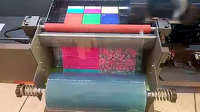 Blue take-up roller + film path overview (SKU ask)