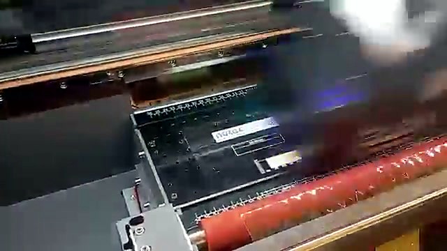CMYK blocks + portraits on film under carriage (SKU ask)