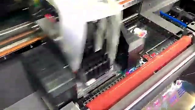 Carriage ribbon cables over perforated bed (SKU ask)