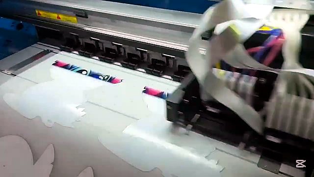 Carriage + pinch rollers printing film (SKU ask)