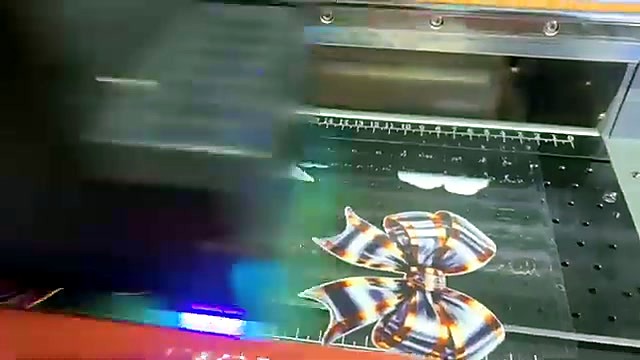 HD floral UV-DTF print on clear film (SKU ask)