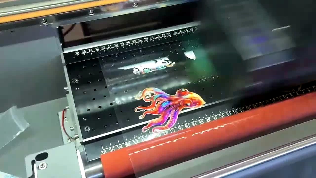 YouTube thumb — UV-DTF 300 HD colour (SKU ask)