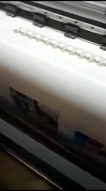 Carriage motion printing circular sticker grid (SKU ask)