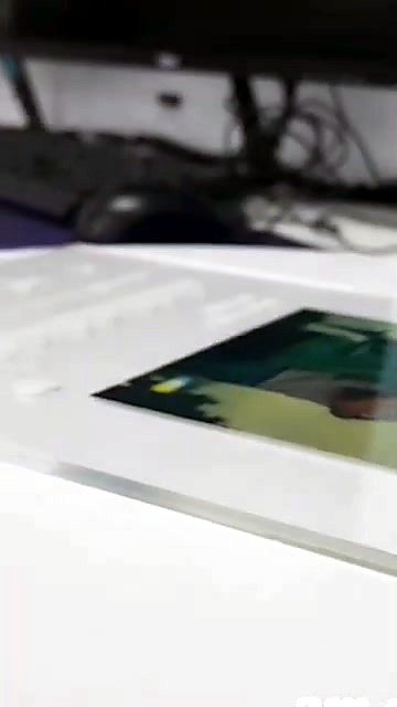 Clear Perspex music plaque colour photo + icons (SKU ask)