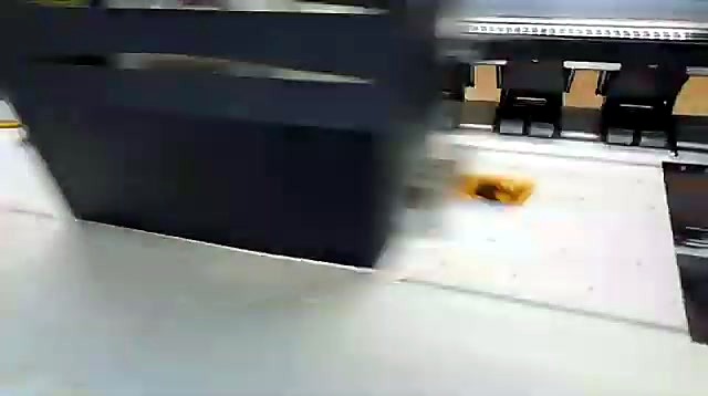 Gold/amber hand graphic on film (SKU ask)