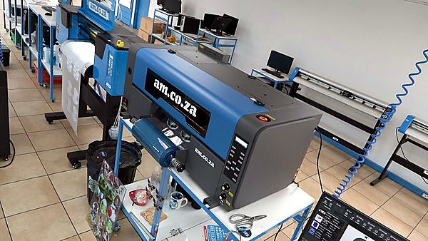 F-UVDTF/300 — 300mm UV-DTF Printer with Built in Laminator Barebone Unit in Crated Box