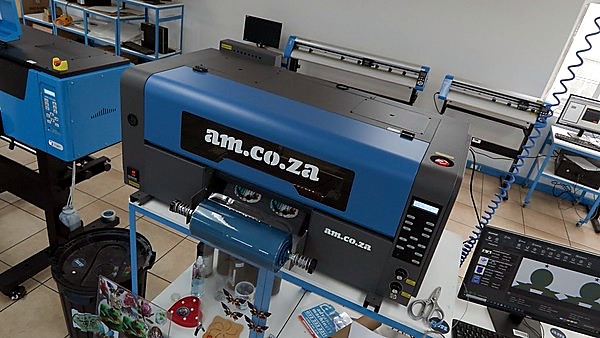 F-UVDTF/300 — 300mm UV-DTF Printer with Built in Laminator Barebone Unit in Crated Box