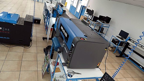 F-UVDTF/300 — 300mm UV-DTF Printer with Built in Laminator Barebone Unit in Crated Box