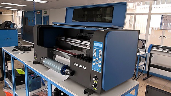 F-UVDTF/300 — 300mm UV-DTF Printer with Built in Laminator Barebone Unit in Crated Box