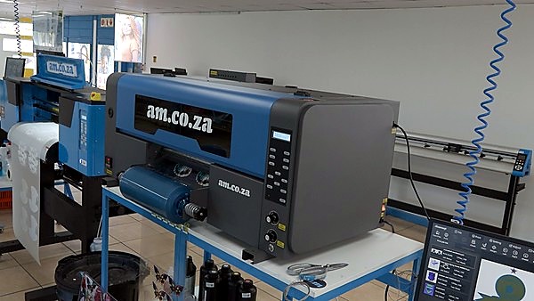 F-UVDTF/300 — 300mm UV-DTF Printer with Built in Laminator Barebone Unit in Crated Box