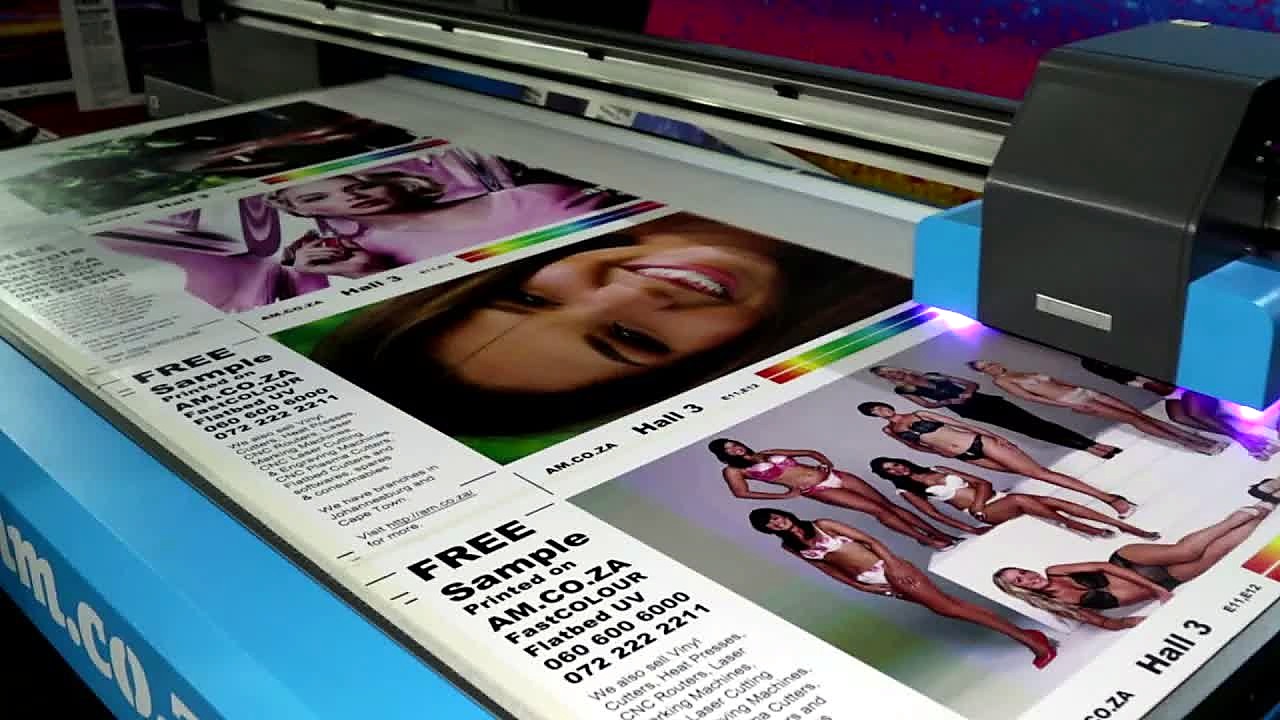 YouTube thumb — FastCOLOUR Flatbed LED UV (SKU ask)