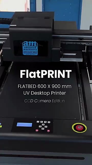 FlatPRINT 600×900 mm UV Desktop CCD Camera Edition panel + am.co.za (SKU ask)