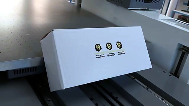 Printed gear logos + am.co.za on box side (SKU ask)