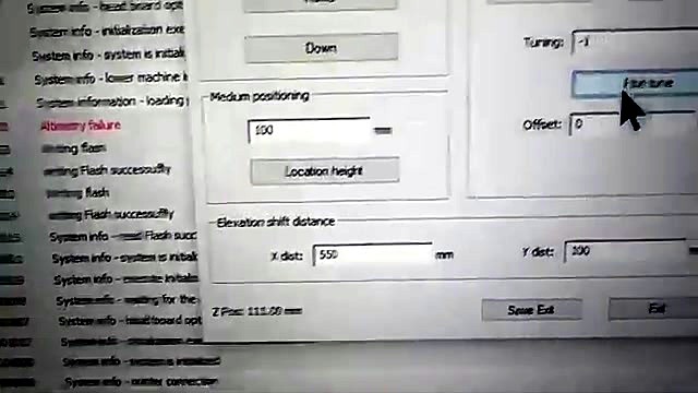 Status bar Z Pos / X Y coords observe (SKU ask)