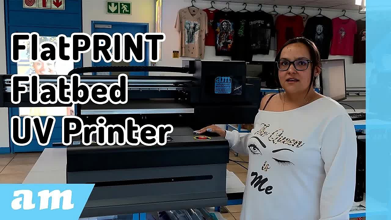 YouTube thumb — FlatPRINT Flatbed UV CCD (SKU ask)
