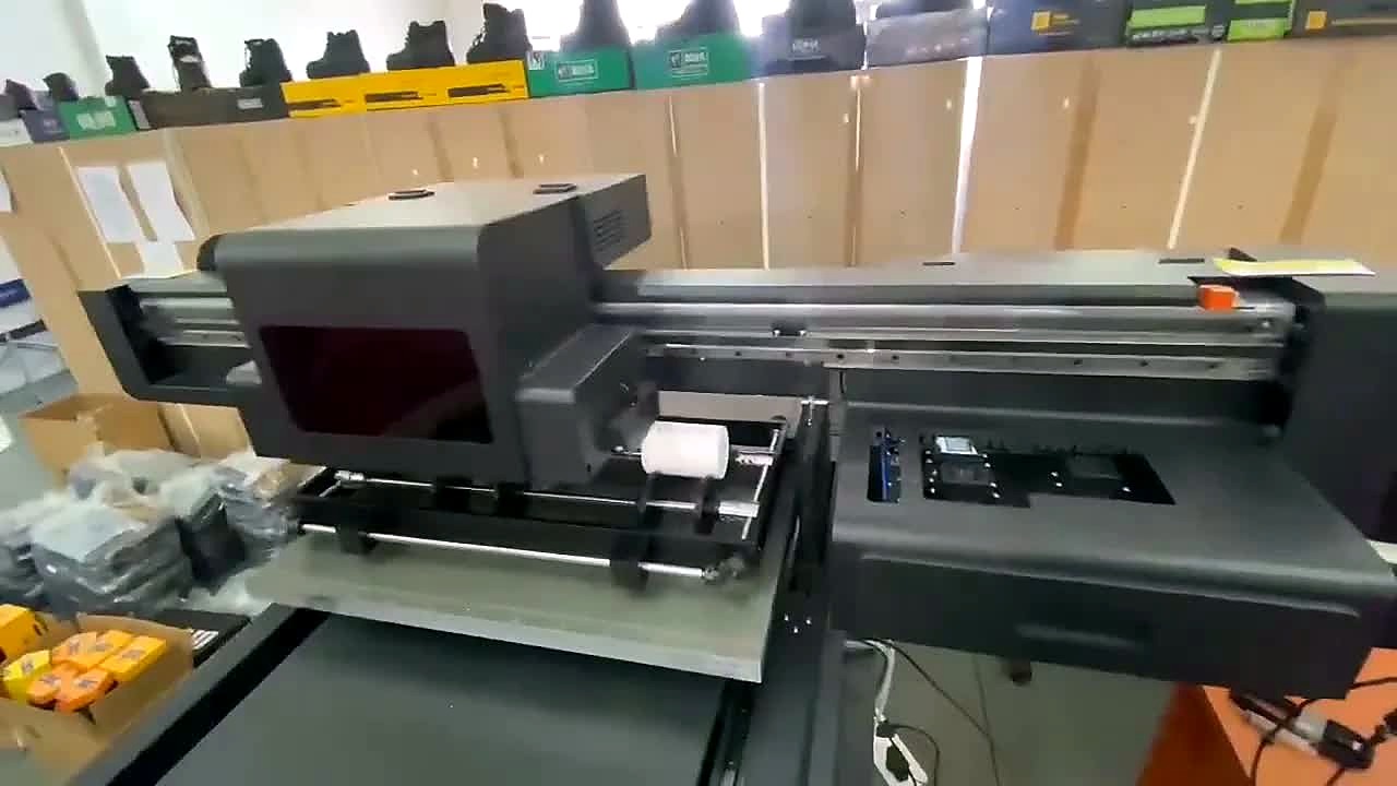 YouTube thumb — F2-6090UV rotary bottle print (SKU ask)