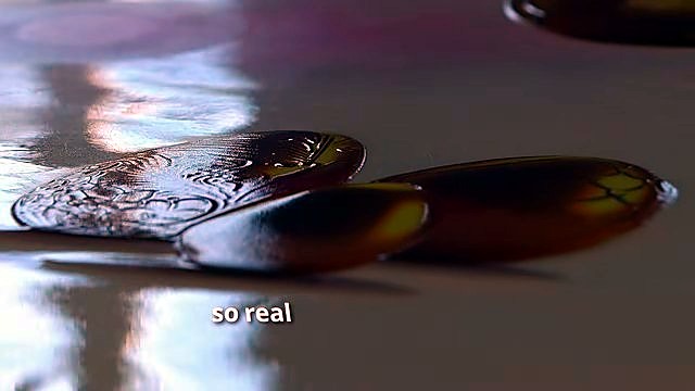 Macro high-build UV varnish droplet texture (SKU ask)