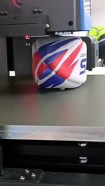 Ball after cure pass on flatbed (SKU ask)