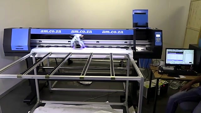 Wide FastCOLOUR Hybrid UV gantry with am.co.za (SKU ask)