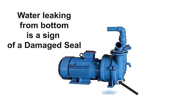 Water-leak damaged-seal troubleshooting graphic (SKU ask)