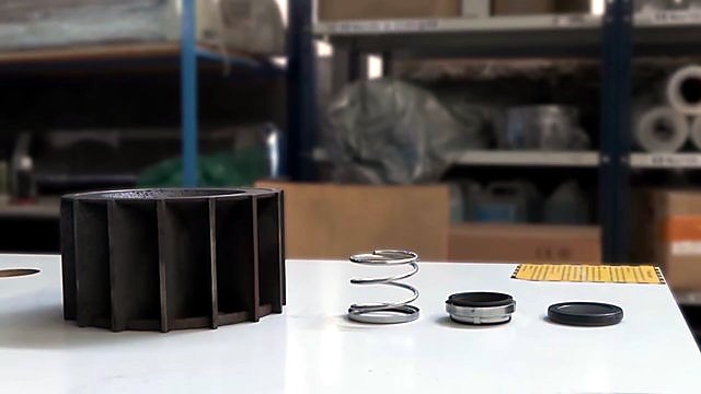 Impeller + mechanical seal + gasket spare parts (SKU ask)