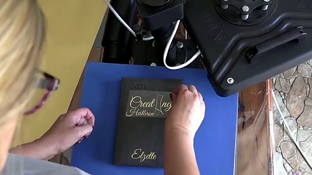 Peel gold foil diary result (SKU ask)